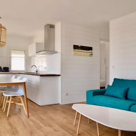 Alaric & Jacuzzi Ilot 1 Rang1! Vue Mer! 4rooms! Clim 10p 24h24 Alpehytte *