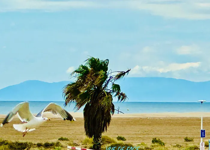 Alaric & Jacuzzi Ilot 1 Rang1! Vue Mer! 4rooms! Clim 10p 24h24 Груиссан