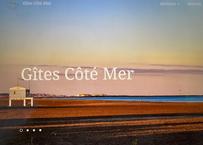 Chalet Alaric & Jacuzzi Ilot 1 Rang1! Vue Mer! 4rooms! Clim 10p 24h24